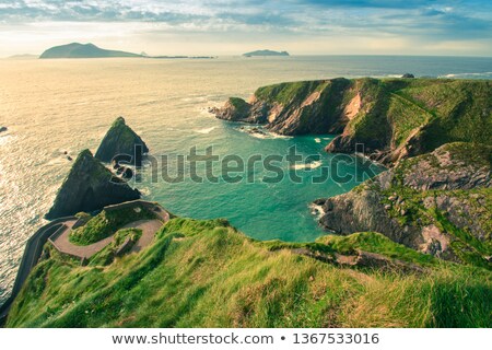 [[stock_photo]]: Cliffs On Dingle Peninsula