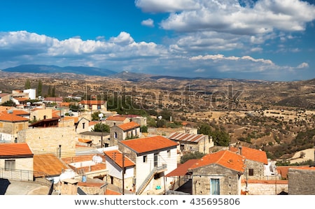 Stockfoto: High Angle View At Dora Village Limassol District Cyprus