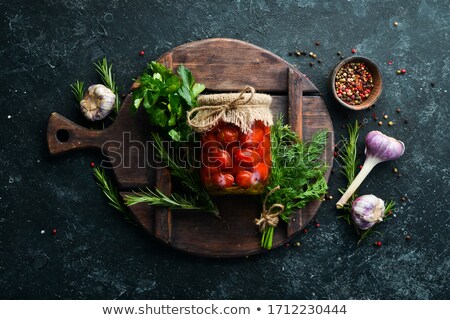 Zdjęcia stock: Marinated Tomatoes