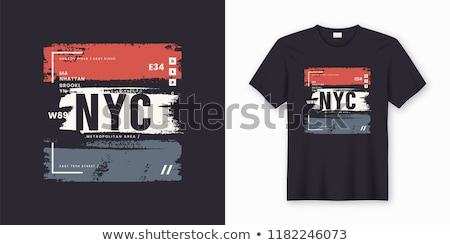 Stockfoto: Brooklyn T Shirt Graphics