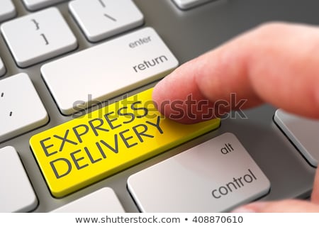 Foto stock: Express Delivery - Modernized Key 3d