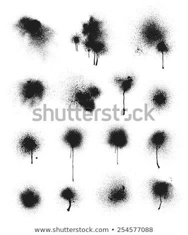 Zdjęcia stock: Vector Spray Paint Splatter Texture