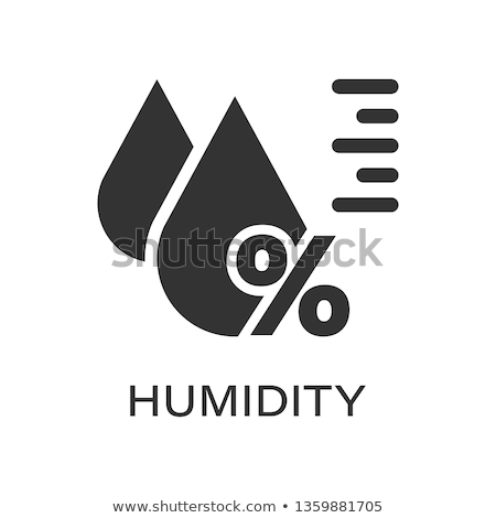 Stockfoto: Humidity Icon