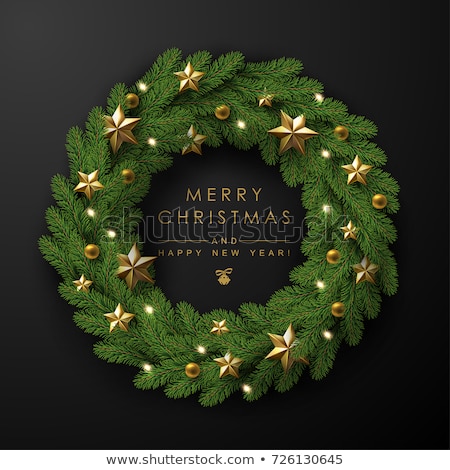 Christmas Wreath Foto stock © Devor