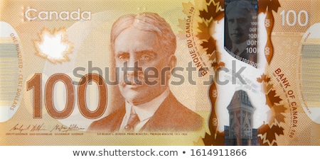 Stock fotó: Bills And Canadian Dollars