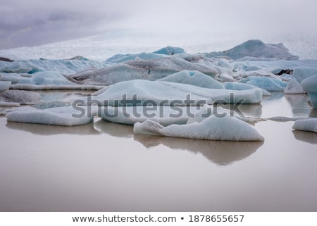 Foto stock: Glacier Lake Fjallsarlon