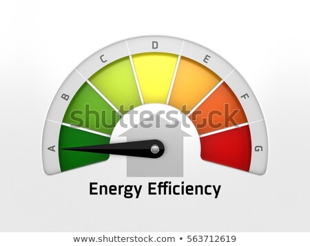 Foto stock: Energy Efficiency Classes Label