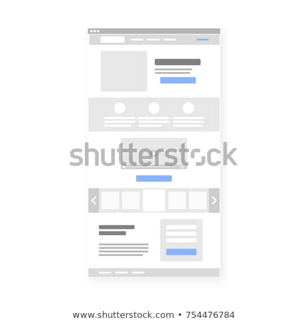 Foto stock: Website Scheme