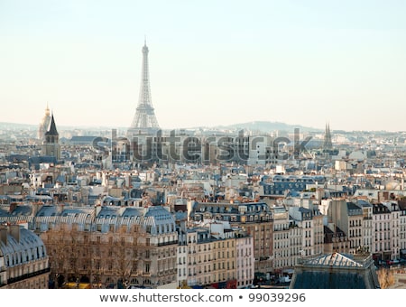 Stock photo: Paris View Of The City Roofs