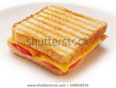 Stock photo: Ham And Cheese Sandwich - 1