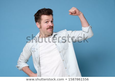 Сток-фото: Man Showing His Fists