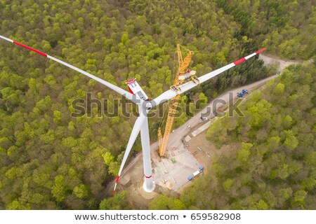 [[stock_photo]]: Wind Turbines Under Construction