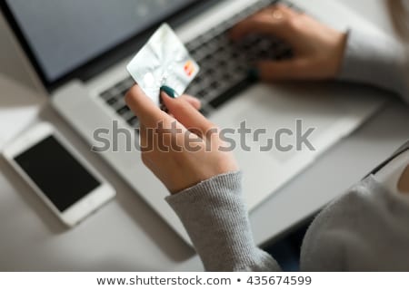 Foto stock: Transaction Completed With Mobile Credit Card