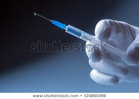 Stock fotó: Drop On Syringe Needle