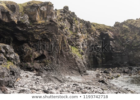 [[stock_photo]]: Rock Formation In Iceland