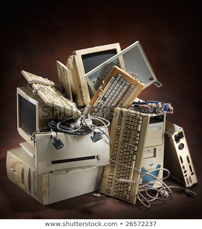 Stock photo: Discarded Computer Hardware