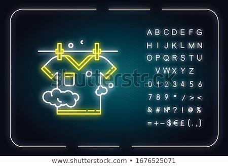 Stockfoto: Clothespin Letter T