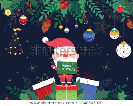 [[stock_photo]]: Attractive Merry Christmas Party Invitation Poster Template