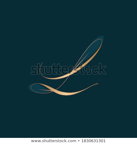 Stockfoto: Abstract Icon For Letter L