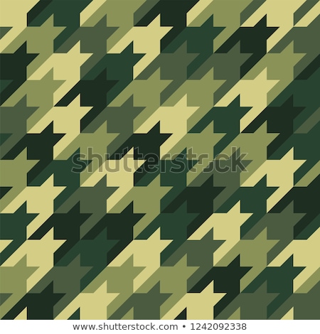 Foto stock: British Woods Camouflage Seamless Pattern