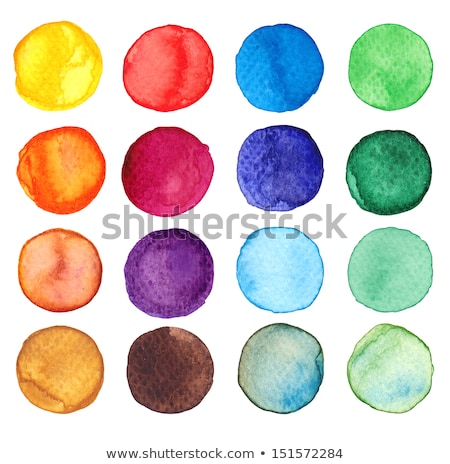 Stockfoto: Primary Water Color Paint