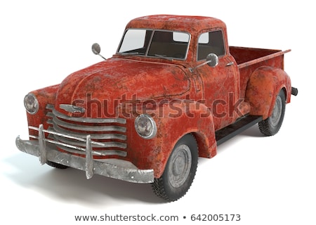 Zdjęcia stock: Rusty Old Pickup Truck