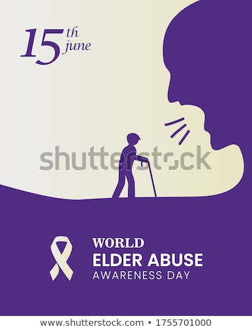 Zdjęcia stock: Poster About Abuse