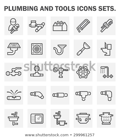 Stock photo: Sanitaryware Tap Icon