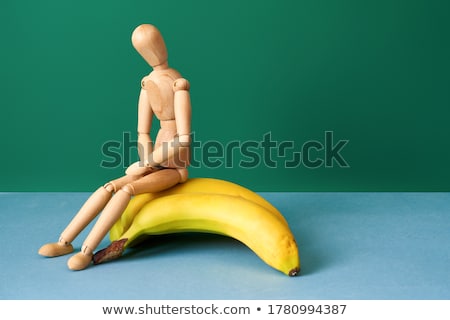 Stock photo: Wooden Man