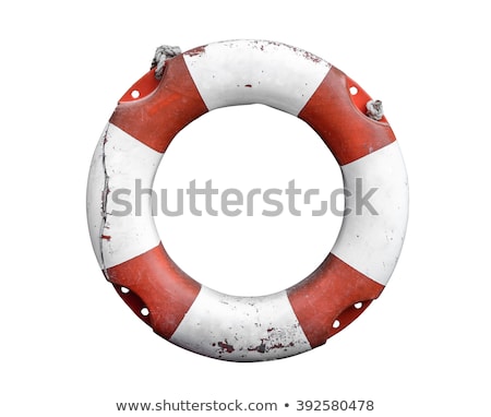 Foto stock: Isolated Life Buoy