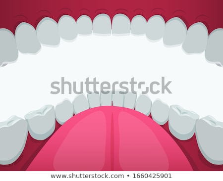 Foto stock: Tooth Inner Anatomy Of A Cavity