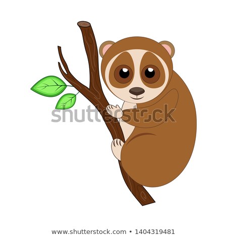 [[stock_photo]]: Save Slow Loris Cartoon Animal