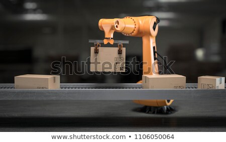 Foto stock: Automated Storage Robot