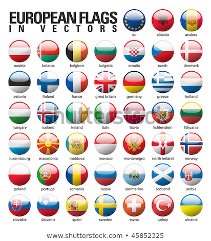 Stock photo: Germany And Andorra Flags