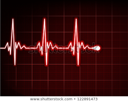 Zdjęcia stock: Ecg Tracing Monitor Eps 8