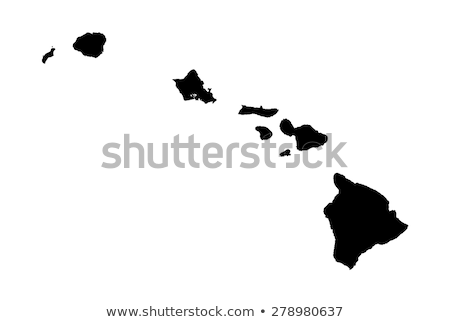 Foto d'archivio: Map Of Hawaii