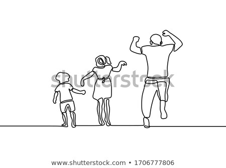 Stok fotoğraf: Hapy Fathers Day Background