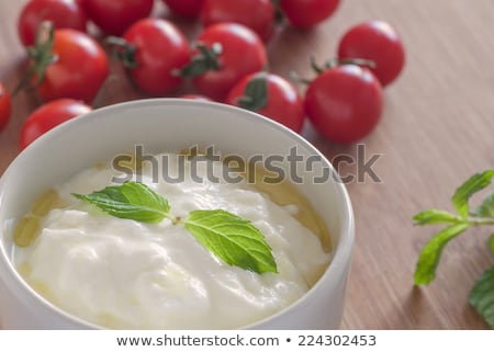 Stock fotó: Greek Yogurt With Olives