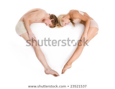 Passionate Couple In Underwear Stock photo © Pressmaster