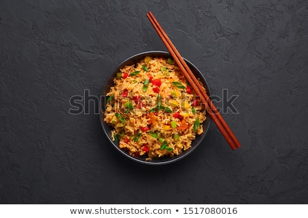 ストックフォト: Bowl Of Fried Rice