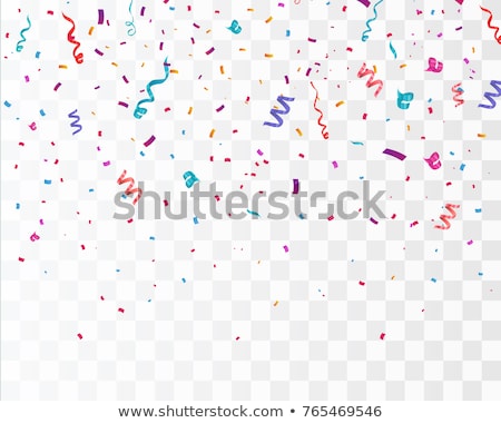 Stockfoto: Party Streamer And Confetti