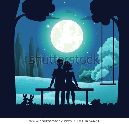 Lovers In The Night Stockfoto © robuart