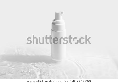 Сток-фото: Elegant Bottle Of Foam Bath