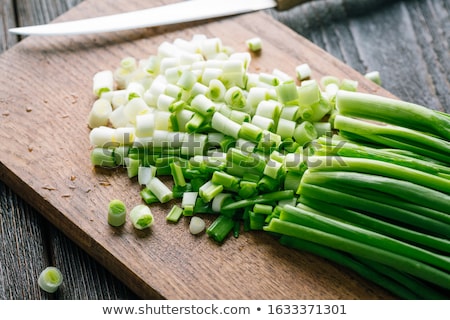 Foto stock: Fresh Leek