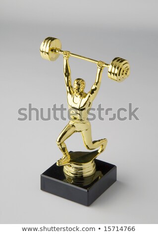 Stock fotó: Weightlifting Trophy