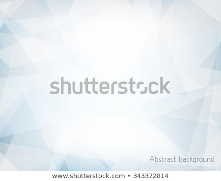 Zdjęcia stock: Subtle Triangles Background In Soft Blue Colors