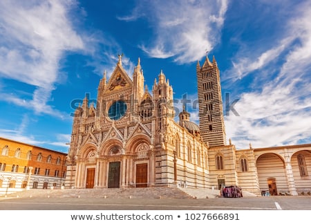 Foto d'archivio: Siena Cathedral Duomo Di Siena Exterior In Italy