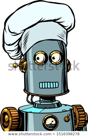 Zdjęcia stock: Robot Cook Food Takes Orders At The Restaurant