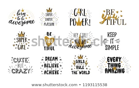 Stock photo: Set Of Motivational Quotes