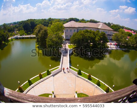 Foto stock: Main Residence Building At Bang Pa In Palace